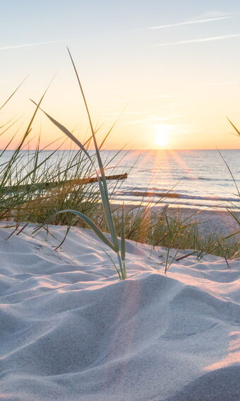 Sonnenuntergang an der Ostsee